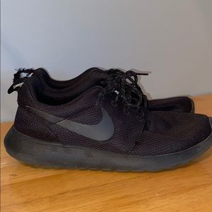 Black Nike sneakers